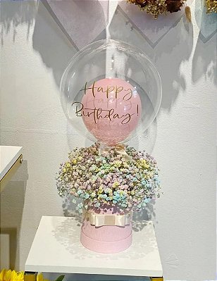 Box Flowers translucido