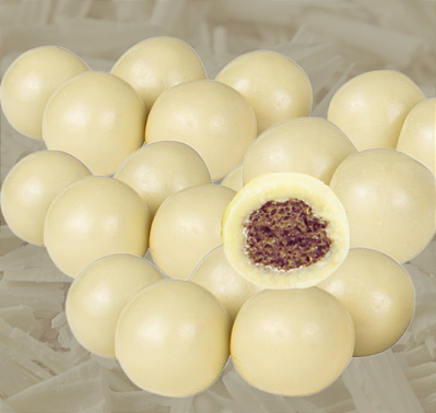 Drageado Chocolate Branco Flokete