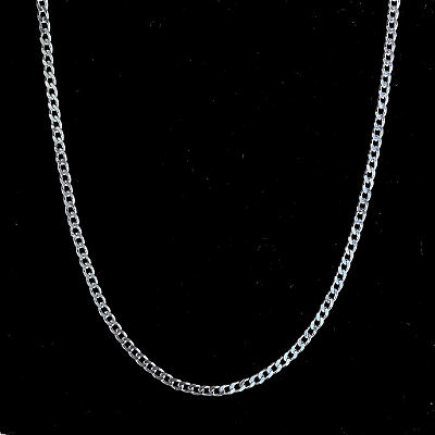 Corrente Masculina de Prata 925 Elo Grumet  – 2mm Fina e Estilosa | Alianças Só Love