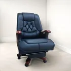 Cadeira Poltrona Escritório Presidente Luxo Com Massageador