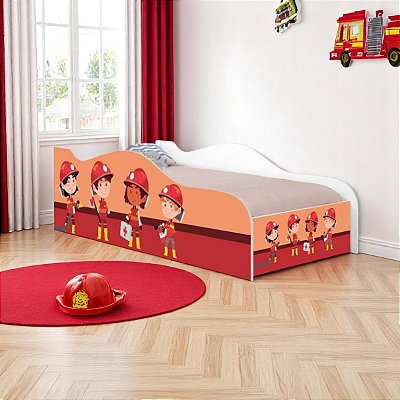 Cama Mobili Solteiro Tropa Dos Bombeiros