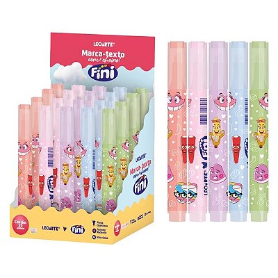 MARCA TEXTO CORPO ESTAMPADO C/ AROMA FINI - LEOARTE