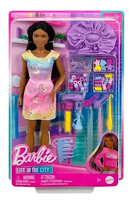 BARBIE FAMILY BROOKLYN CONJUNTO DE PENTEADO - MATTEL