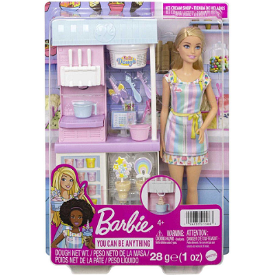 BARBIE PROFISSOES CONJUNTO QUIOSQUE DE SORVETE - MATTEL