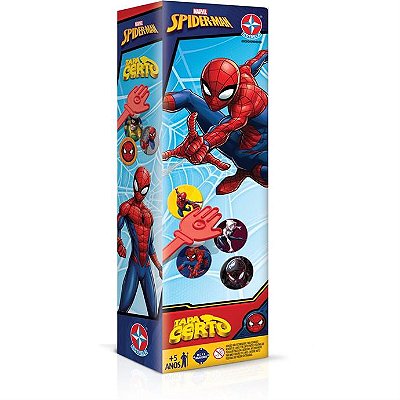 JOGO SPIDER-MAN TAPA CERTO - ESTRELA
