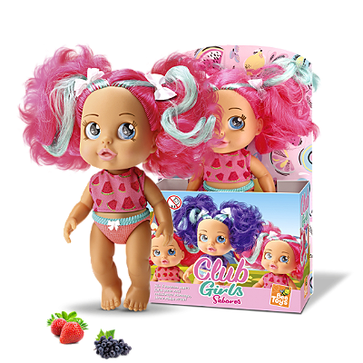 BONECA CLUB GIRLS SABORES 30CM - BEE TOYS