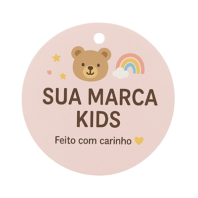 TAG SEM ADESIVO REDONDO 3X3CM – PERSONALIZADO