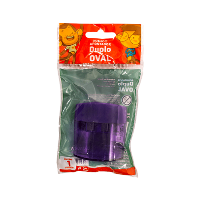 APONTADOR DUPLO OVAL COM DEPOSITO NA SOLAPA - LEO&LEO