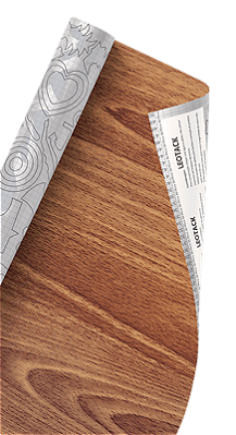 AUTO ADESIVO MADEIRA CEREJEIRAS 80MIC - LEOARTE