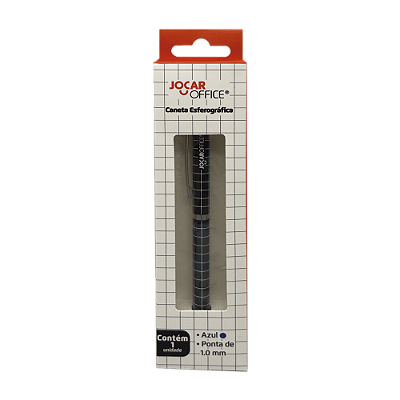 CANETA QUADRICULADO CAIXA C/ 1 UND - JOCAR OFFICE