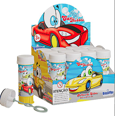 BOLHA DE SABAO CAR BUBBLES SEM JOGO 60ML - BRASILFLEX