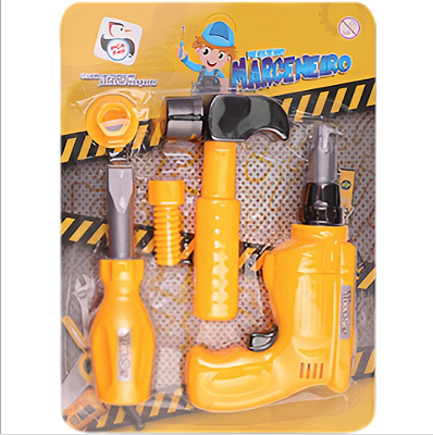 BRINCANDO DE PROFISSOES PEQUENO MARCENEIRO MODELO 5 COM 5 PECAS - PICA PAU