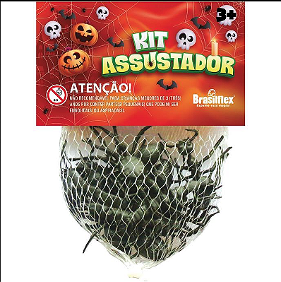 MINIATURA COLECIONAVEL KIT ARANHA E CIA - BRASILFLEX