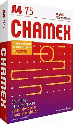 PAPEL OFFSET 75G - CHAMEX - A4