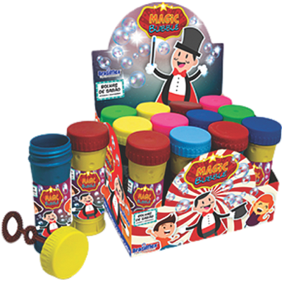 BOLHA DE SABAO MAGIC SEM JOGO 50ML - BRASILFLEX