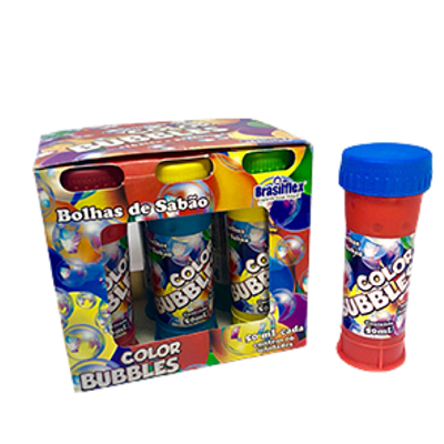 BOLHA DE SABAO SLIMY SEM JOGO 50ML - BRASILFLEX