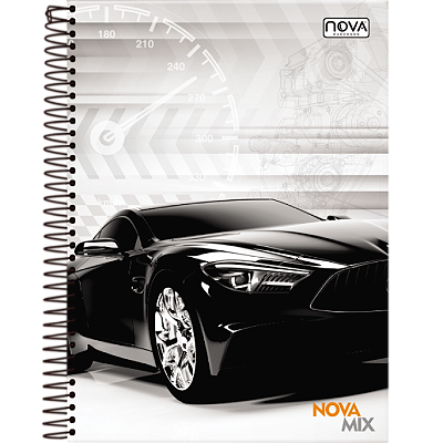CADERNO ESPIRAL CAPA DURA 1 MATERIA COM 80 FOLHAS NOVA MIX - NOVA CADERNOS