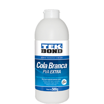COLA BRANCA 500G - TEK BOND