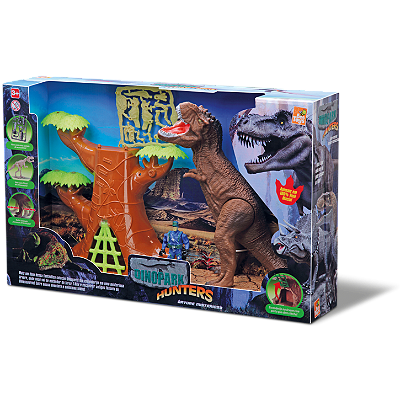 DINO PARK HUNTERS TREX ARVORE MISTERIOSA - BEE TOYS