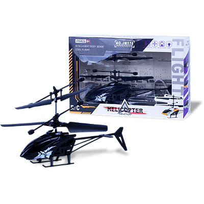 HELICOPTERO VOADOR C/ SENSOR 17CM - ROTOBRINQ