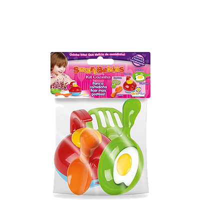 KIT COZINHA SMART BABIES SOLAPA 25CM - DIVPLAST