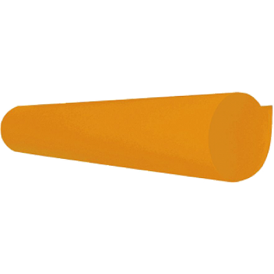 PAPEL COLORSET DUPLA FACE LARANJA - ROMITEC