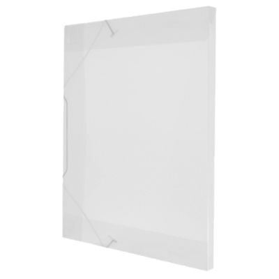 PASTA COM ELASTICO TRANSPARENTE 40MM CRISTAL - ACP