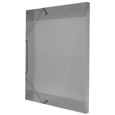 PASTA COM ELASTICO TRANSPARENTE 40MM FUME - ACP