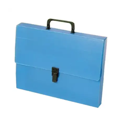 PASTA MALETA AZUL COM ALÇA NOVAONDA - POLIBRAS