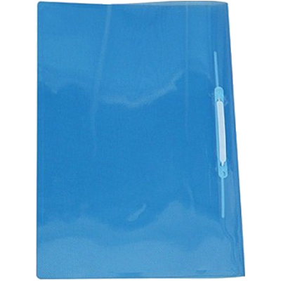 PASTA PLASTICA COM GRAMPO TRILHO OFICIO AZUL - ACP