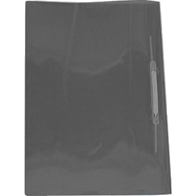 PASTA PLASTICA COM GRAMPO TRILHO OFICIO FUME - ACP