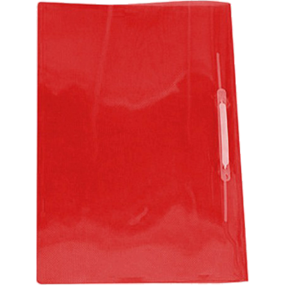 PASTA PLASTICA COM GRAMPO TRILHO OFICIO VERMELHO - ACP
