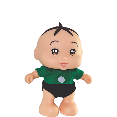 TURMA DA MONICA BABY C/ SOM CEBOLINHA 31CM - ADIJOMAR