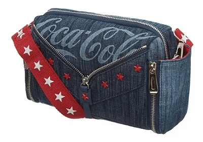 BOLSA DE LADO COCA COLA DENIM - PACIFIC