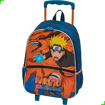 MOCHILA DE CARRINHO NARUTO KURAMA - PACIFIC