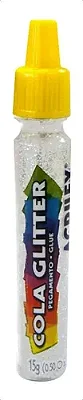 COLA GLITTER 15G COR CRISTAL - ACRILEX