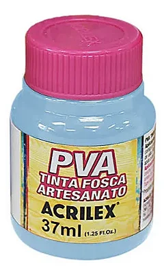 TINTA PVA FOSCA AZUL HORTENSIA 37ML - ACRILEX