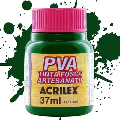 TINTA PVA FOSCA VERDE MUSGO 37ML - ACRILEX