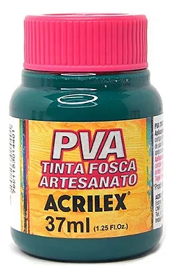 TINTA PVA FOSCA VERDE VIVO 37ML - ACRILEX