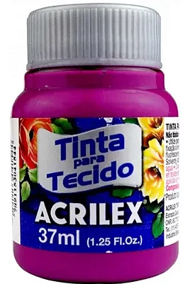 TINTA TECIDO FOSCA MAGENTA 37ML - ACRILEX
