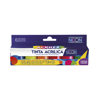 TINTA NATURE COLORS NEON - ACRILEX
