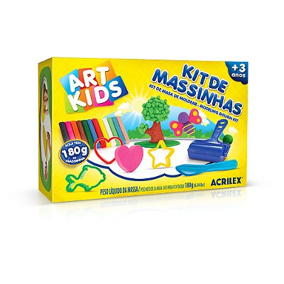 KIT DE MASSINHAS 2 180G - ART KIDS