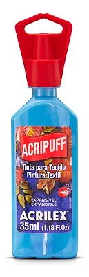TINTA ACRIPUFF AZUL CELESTE 35ML - ACRILEX