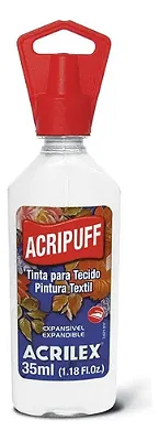 TINTA ACRIPUFF BRANCO 35ML - ACRILEX