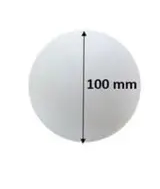 BOLA DE ISOPOR 100MM - STYROFORM