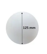 BOLA DE ISOPOR 125MM - STYROFORM