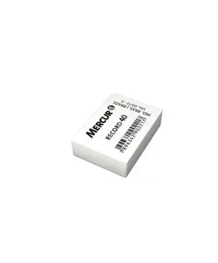 BORRACHA RECORD 40 BRANCA - MERCUR