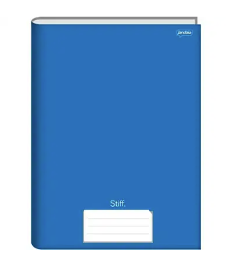 CADERNO BROCHURAO CAPA DURA COM 96 FOLHAS AZUL STIFF - JANDAIA