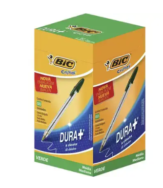 CANETA ESF. VERDE 1.0MM - BIC