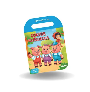 LIVRO PARA COLORIR CARREGUE-ME CONTOS CLASSICOS - MAGIC KIDS
